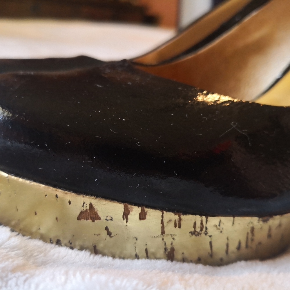 LAST CHANCE SALE Michael Kors sz 9 Platform Pump - Picture 6 of 15